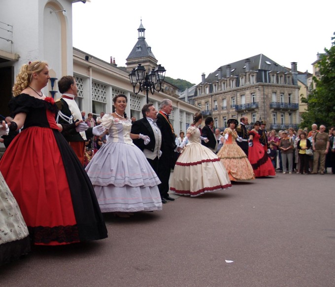 Place Berlioz à Plombières les Bains